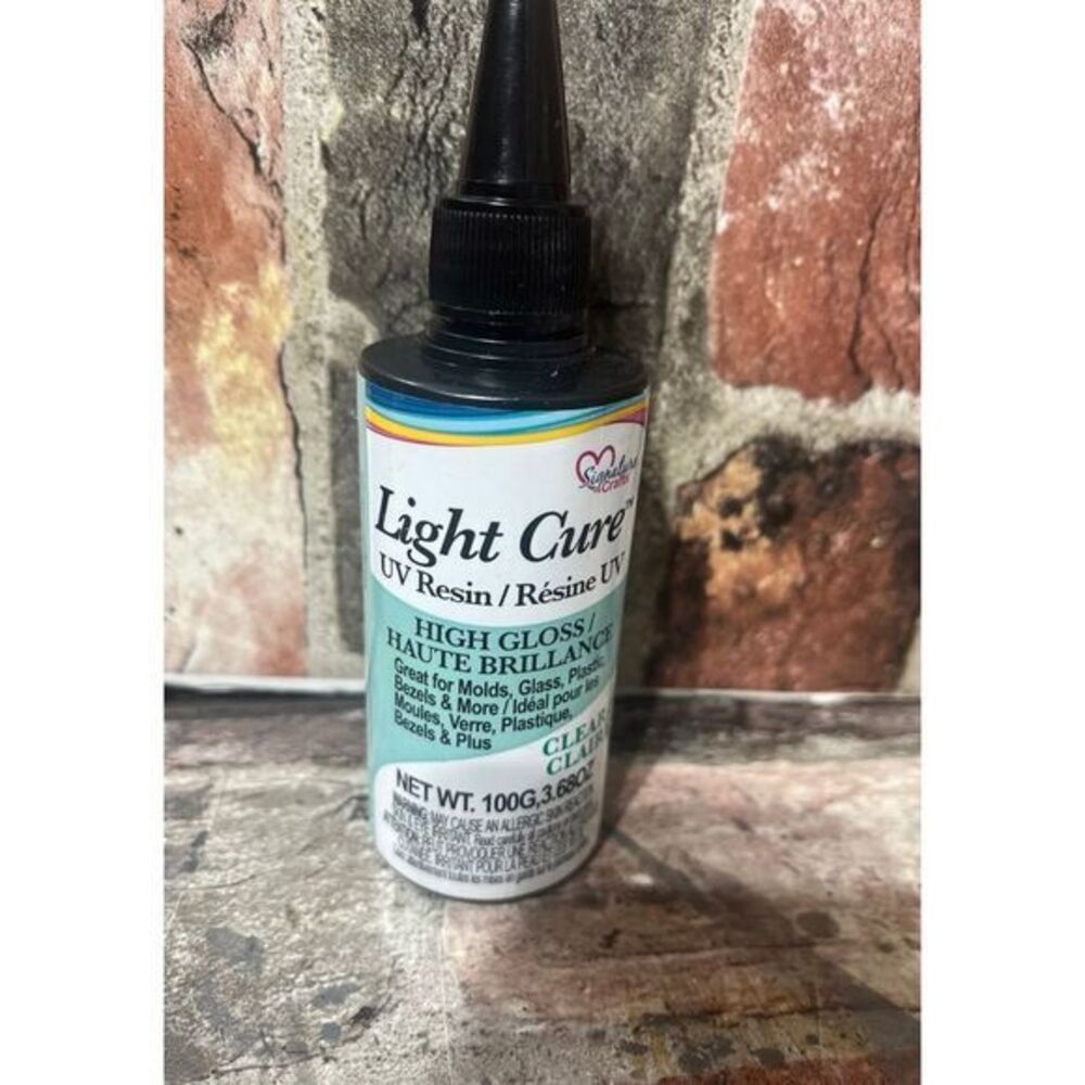 Light Cure UV Resin‎ 3.68oz Clear Gloss NIB